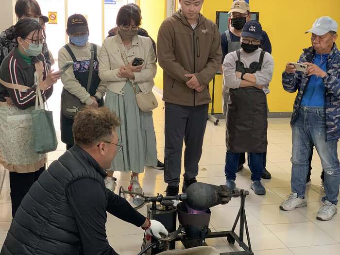 《114年度產業人才投資計畫-中式點心及異國料理實務班開訓及兒時記趣爆米香》114.03.16圖片