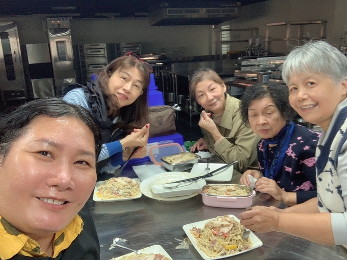 香料低溫烹調雞胸肉與白醬義大利麵(112.12.27)圖片
