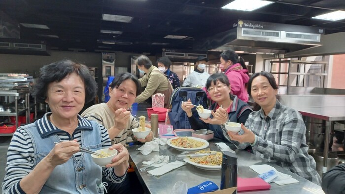 香料低溫烹調雞胸肉與白醬義大利麵(112.12.27)圖片